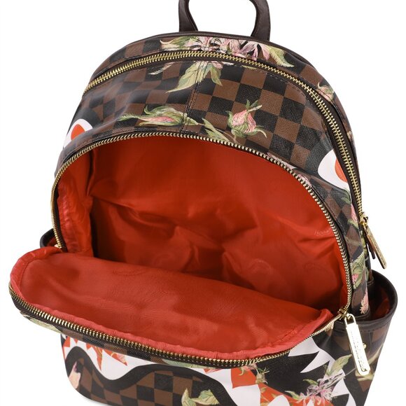 NWT Sprayground SHARKFLOWER SAVAGE BACKPACK - Picture 8 of 10